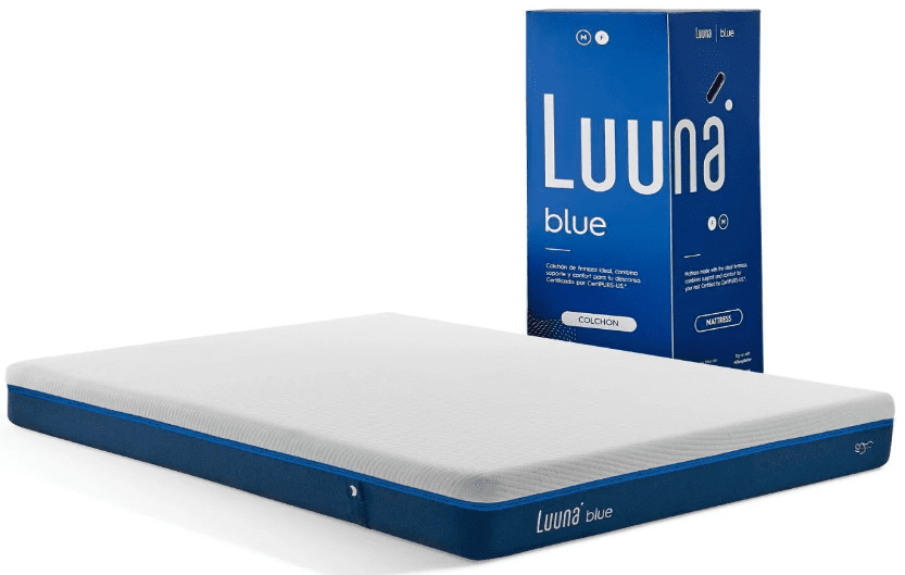 colchão modelo blue king da marca Luuna