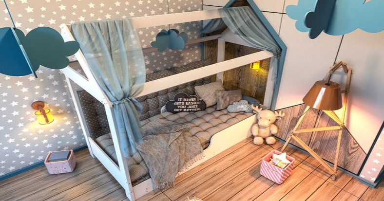 cama montessoriana infantil da marca TCIL Móveis